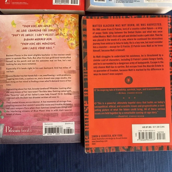 Popular Booktok Book Bundle of 8 Just for the Summer, The Many Daughters of Afon - Picture 9 of 14